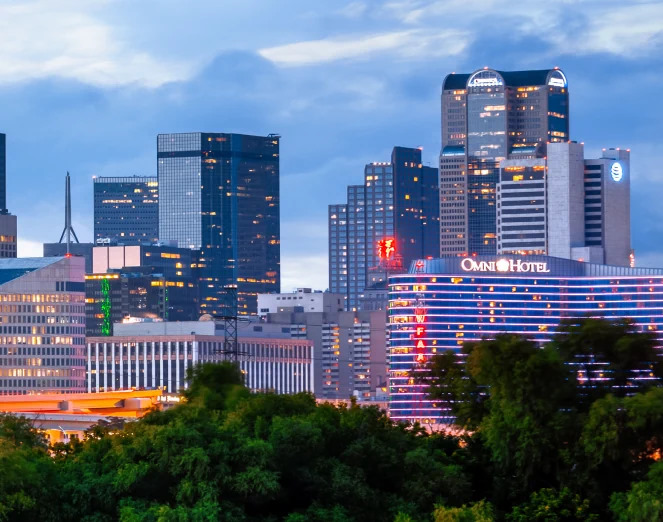 hero image showing skyline